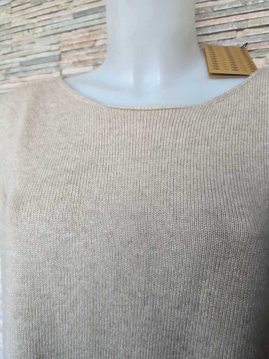 Maglia a scatola in puro cashmere