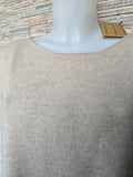 Maglia a scatola in puro cashmere