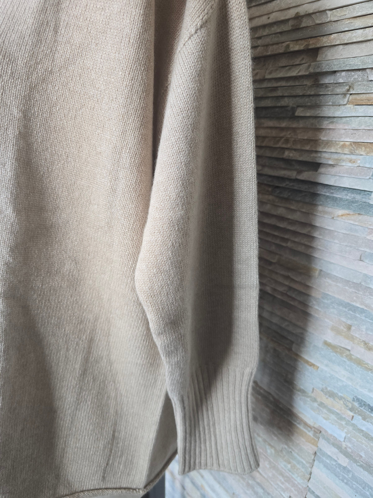 Maglia a scatola in puro cashmere